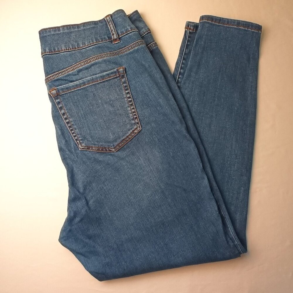 Lane Bryant Jeans Blue Size 16 High-Rise Skinny Flex Magic Waist Tighter Tummy